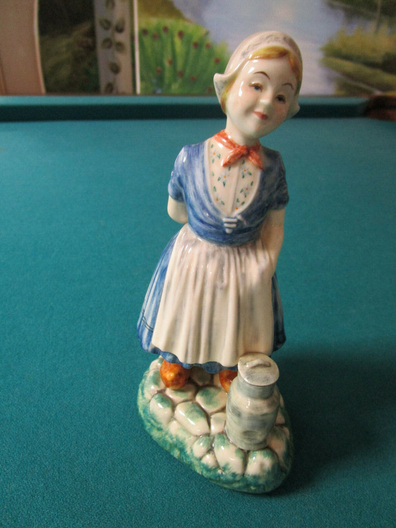 GORT USA POTTERY FIGURINES: FISHERMAN  FISH VENDOR & DUTCH CHILDREN orig PICK 1