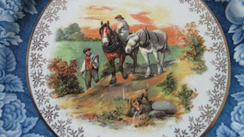 W.R. Midwinter Antique Burslem England Plate 8 1/4" ^^