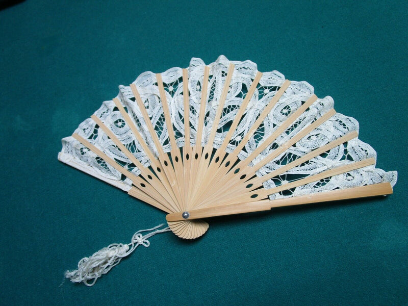 Oval Vanity Tray Copper And Wood Lace  Child Fan