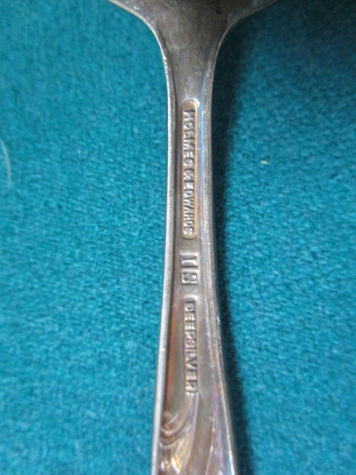 Vintage Holmes Edwards Deep Silver Baby FORKS AND SPOON