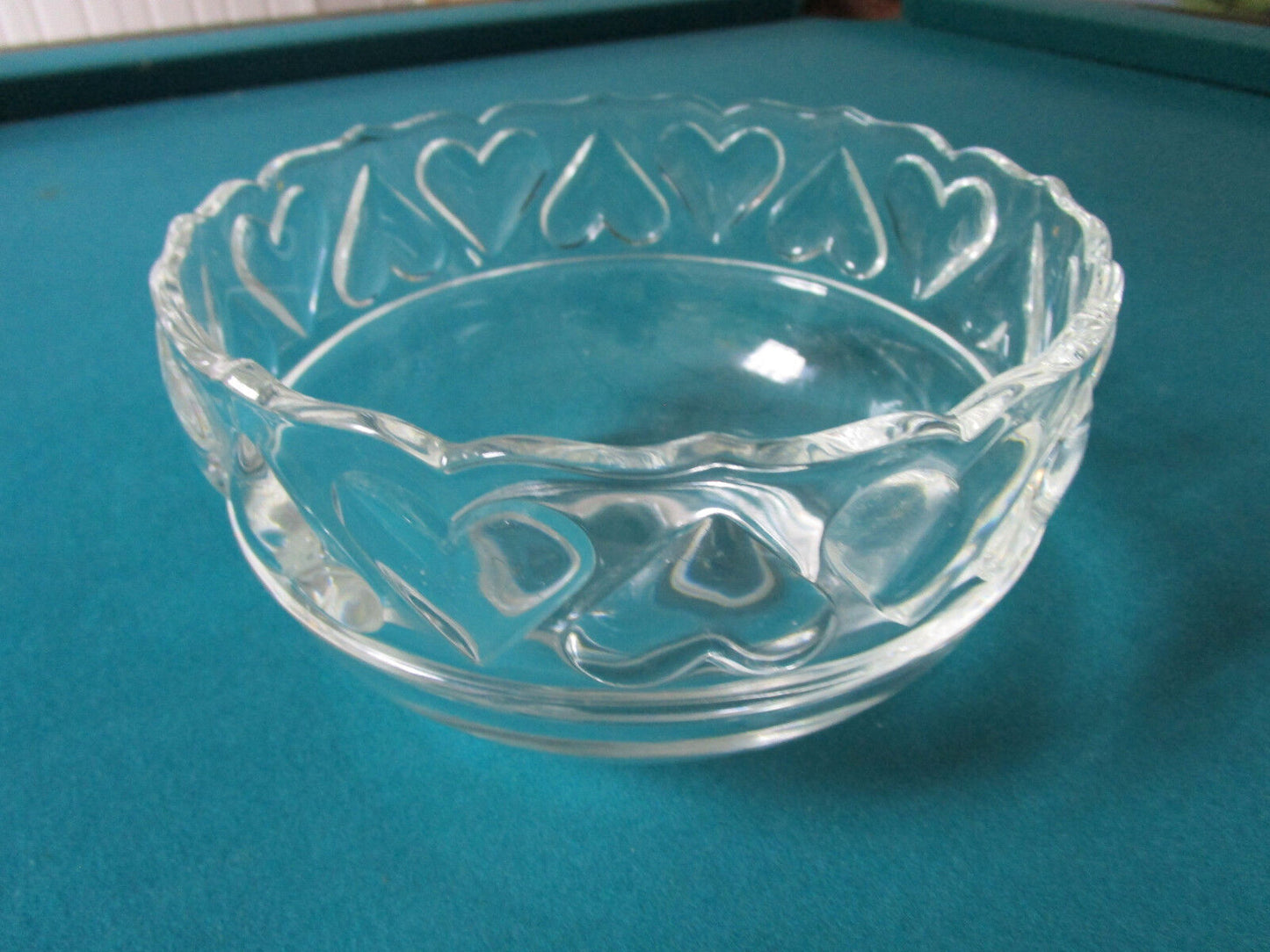 Tiffany & Co. crystal BOWL 5 X 8, IN ORIGINAL BOX, SOME WEAR TO BOX, NEW, NIB