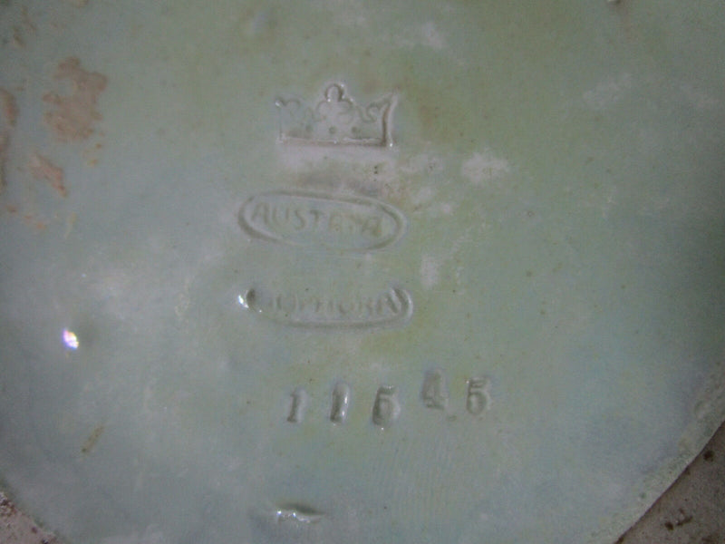 Austrian RSK Turn Teplitz Riessner Stellmacher FLORAL BOWL GORGEOUS 5 X 7"