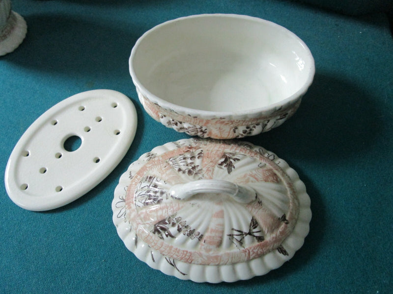 POWER BISHOP & STONIER ANTIQUE ENGL FAIENCE POTTER VASE BOWL CUP BEATRICE PICK1