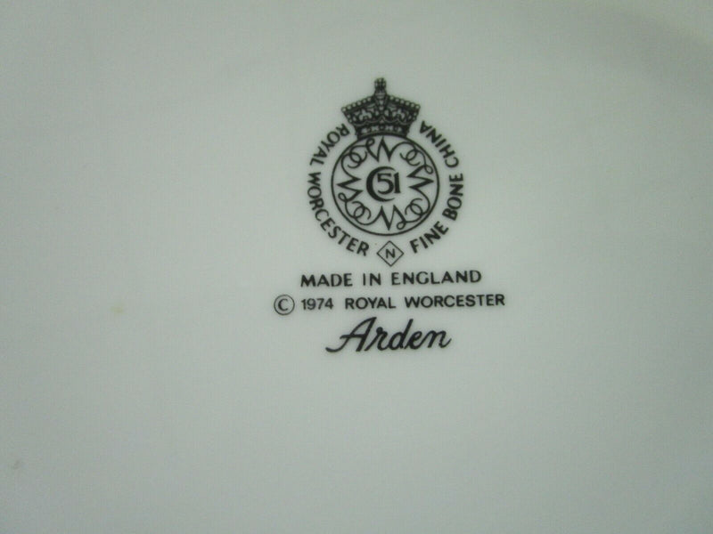 Royal Worcester England Trays Arden / Eversham Pick 1
