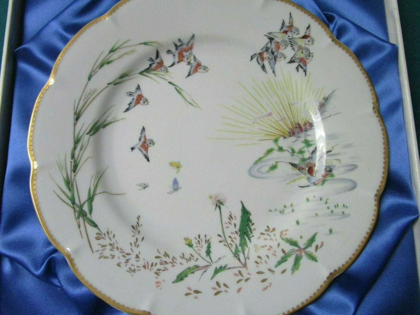 THEATRE DES SAISONS PRINTEMPS FRANCE PLATE LIMOGES HAVILAND ORIGINAL