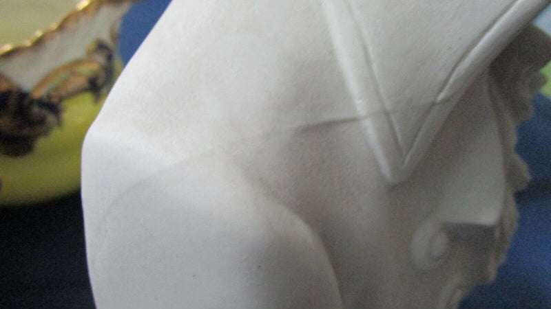 Mozart Parian Bust Limoges France Blue Base 11"