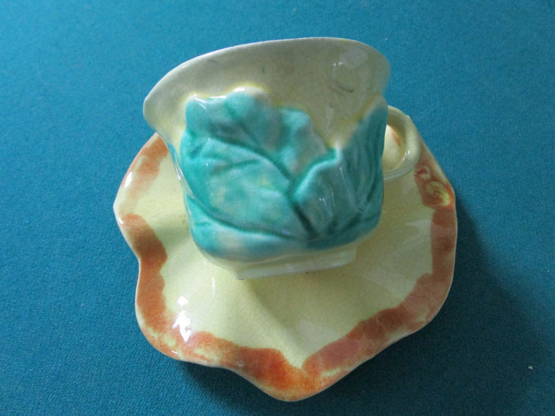Lyden Arts California Majolica Cup Saucer Coffee [170K]