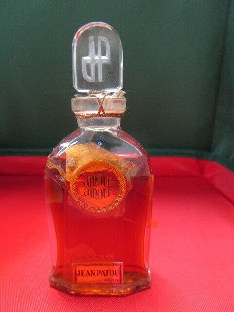 Vintage Jean Patou AMOUR AMOUR Sealed Dauber Perfume Extrait Paris France 1FL