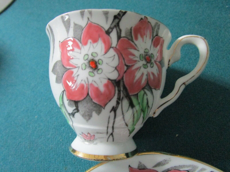 Coffee Cup Saucer F.Winkle /Pheasant -Copeland Spode- Royal Staffordshire Pick1^