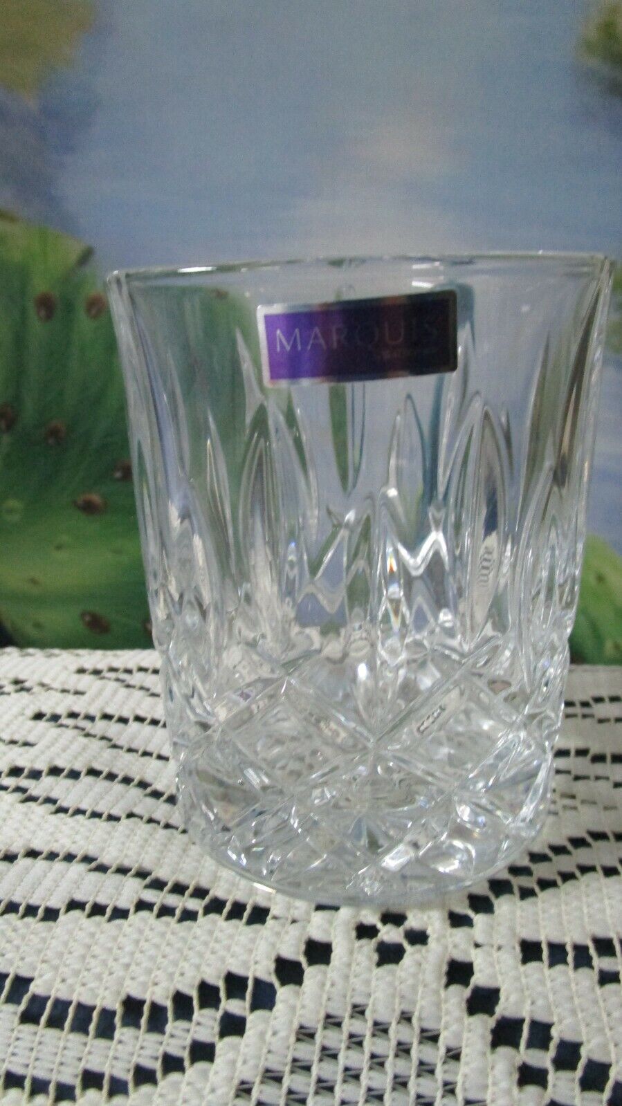 WATERFORD MARQUIS MAKHAM  whiskey glasses set of 4 - 3 3/4" - 11oz NEW NO BOX