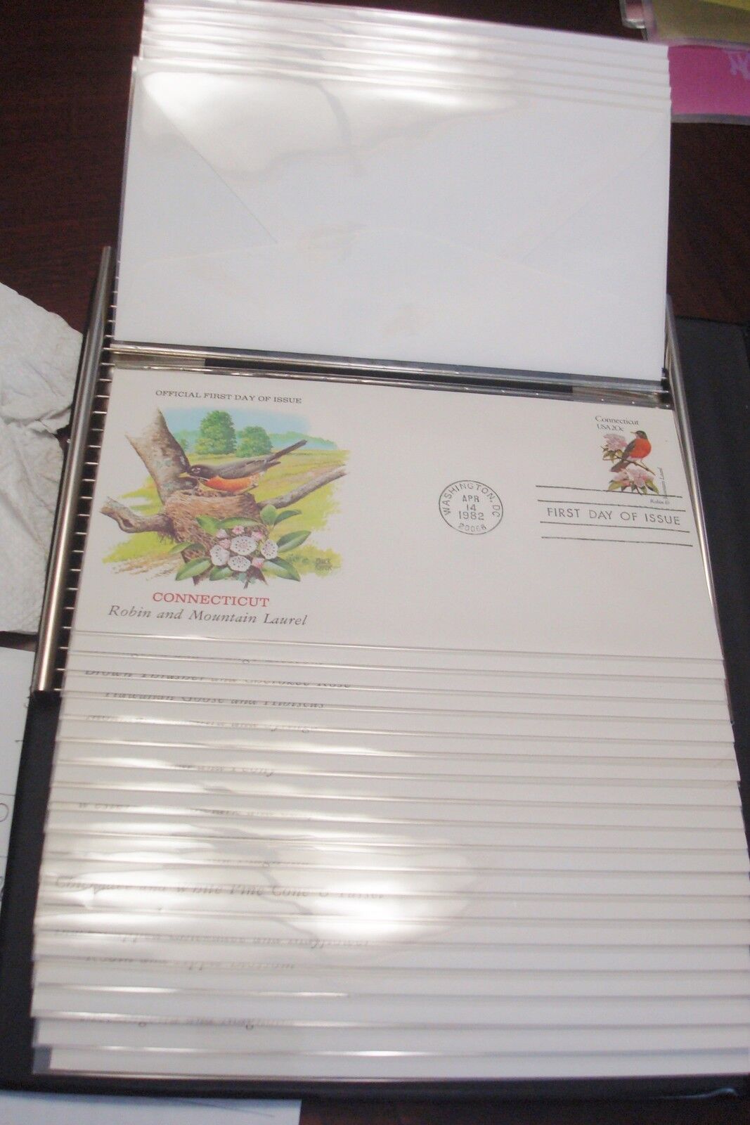 1982 Birds & Flowers of Our Fifty States,Postal Commemorative Society, NEW [6]