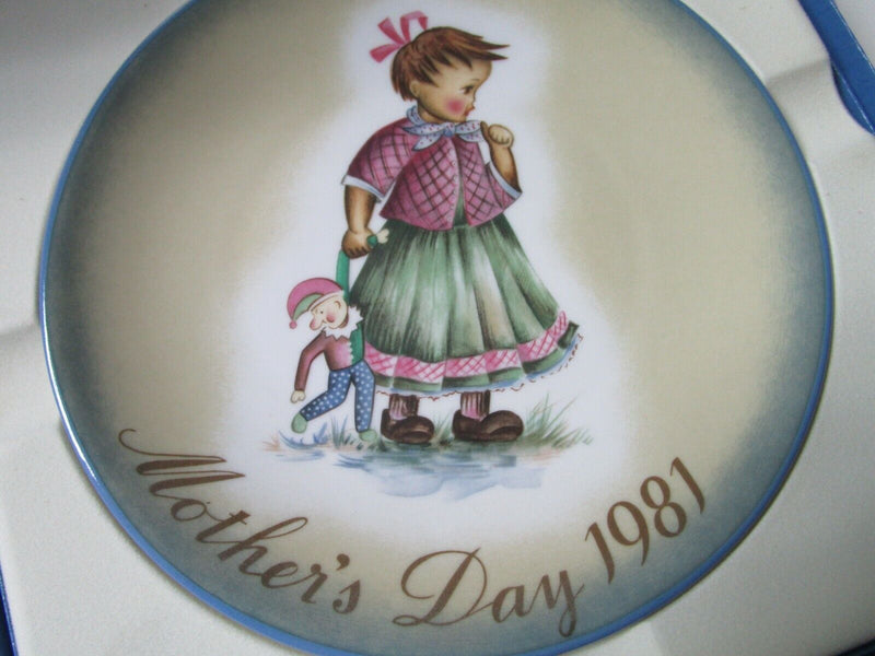 Goebel Bertha Hummel Mother’s Day Plates 1980/81/82/83/85/86/87/88/89 Newpick 1