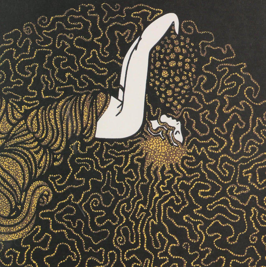 After Romain Erté de Tirtoff  LITHOGRAPHS-TARA- AUTUMN SONG - FROMGALLERY -PICK1