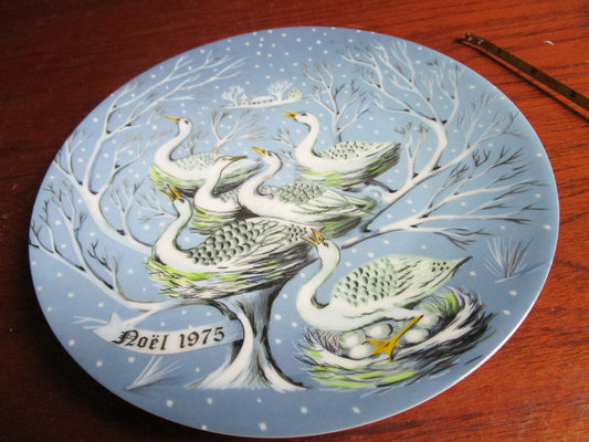 Haviland 12 Days Of Christmas, 3 Plates : 1975,  1979 And 1972 NIB[am6]