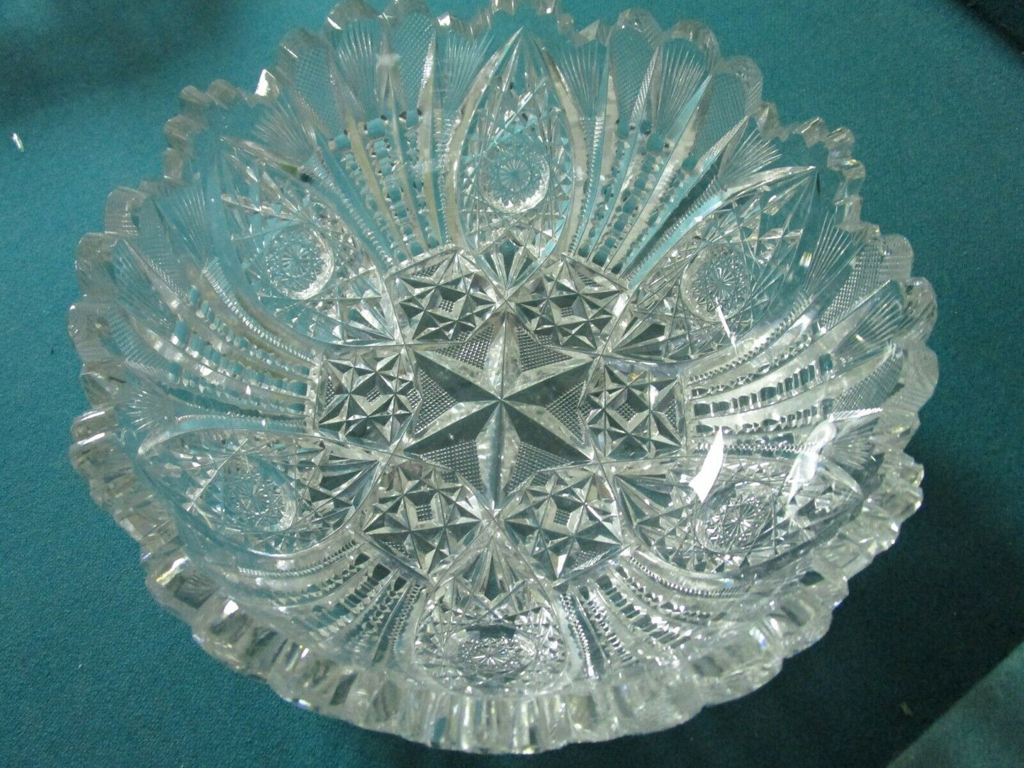 AMERICAN BRILLIANT CRYSTAL CUT BOWLS PICK 1