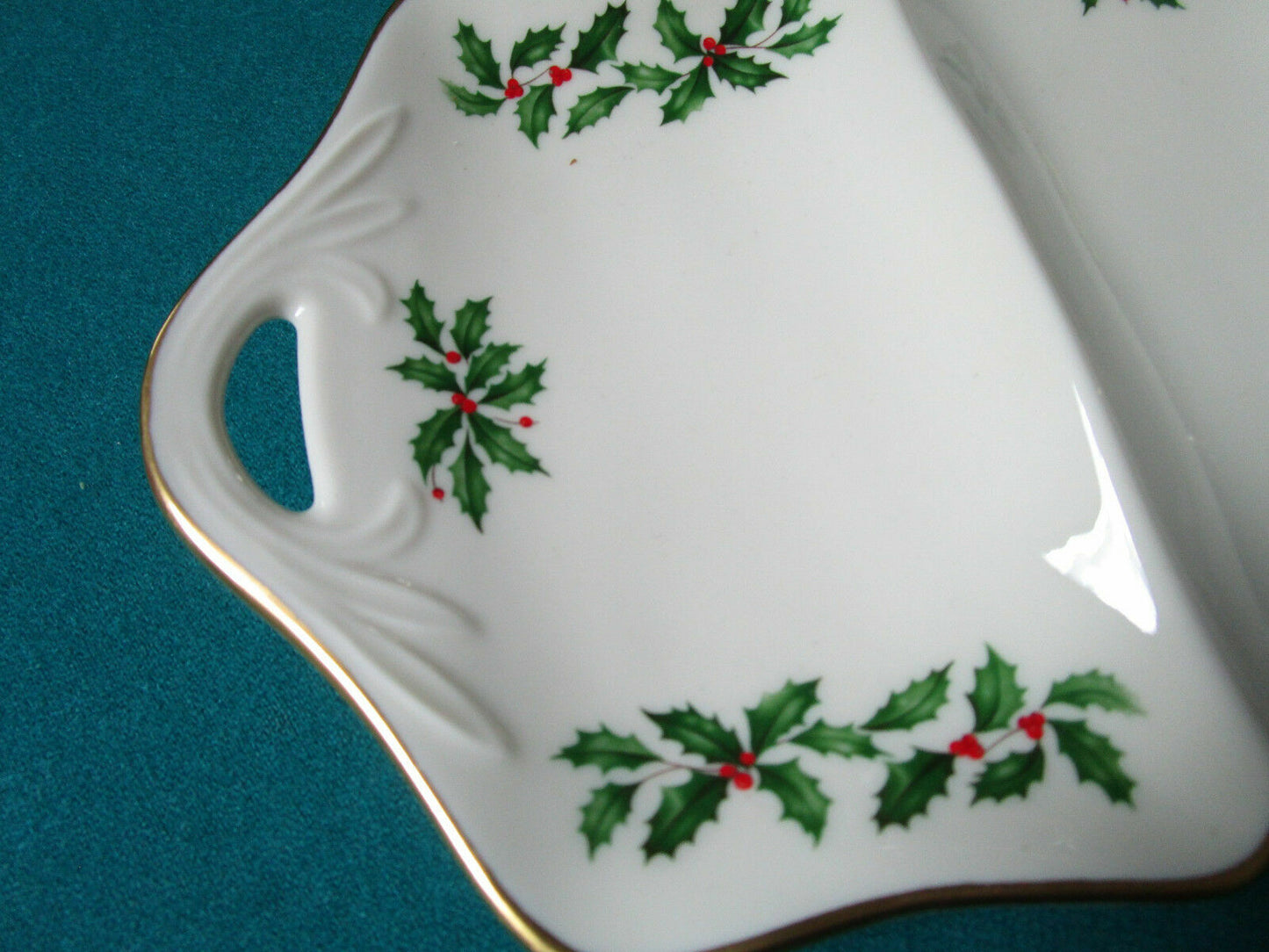 LENOX HOLIDAY CHRISTMAS TRAY AND TRIVET SERVERS ORIGINAL PICK1 ^^