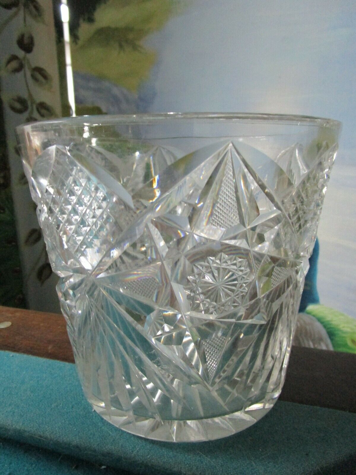 AMERICAN BRILLIANT and PRESSED GLASS - PUNCH BOWL VASE ICE BUCKET  DISH PICK 1