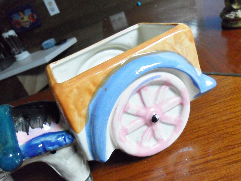 Occupied Japan large donkey planter ORIGINAL