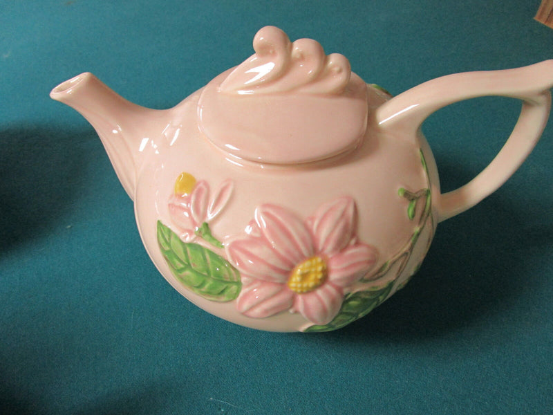 Mid Century Hull Usa Pottery Tea Set, Teapot, Console Candle Holder Pick 1 ^^