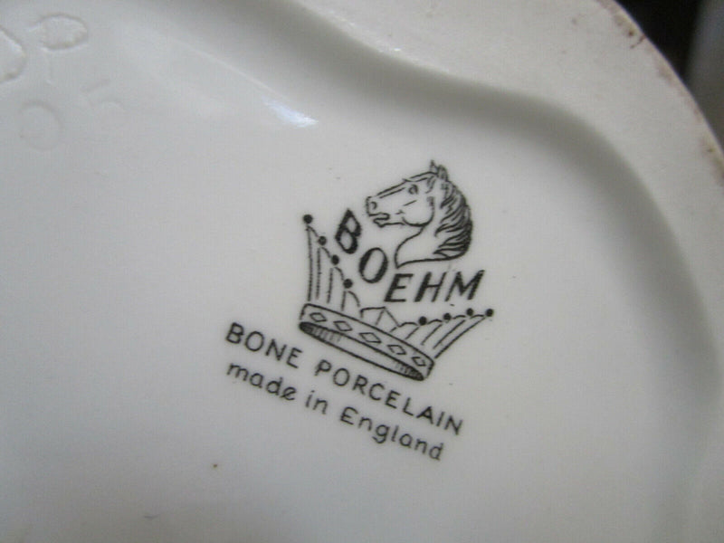 BOEHM CERAMIC BABY BIRDS SCULPTURES FLEDGLING, ROBIN, GOLDFINCH,  CRESTED PICK 1