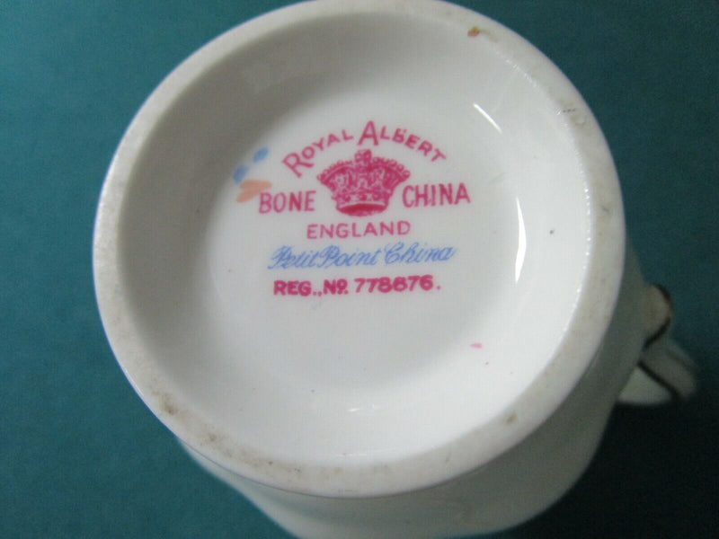 Lot Of 6 Ceramic Pieces Royal Doulton Royal Albert Creamer Mustard Pot Etc