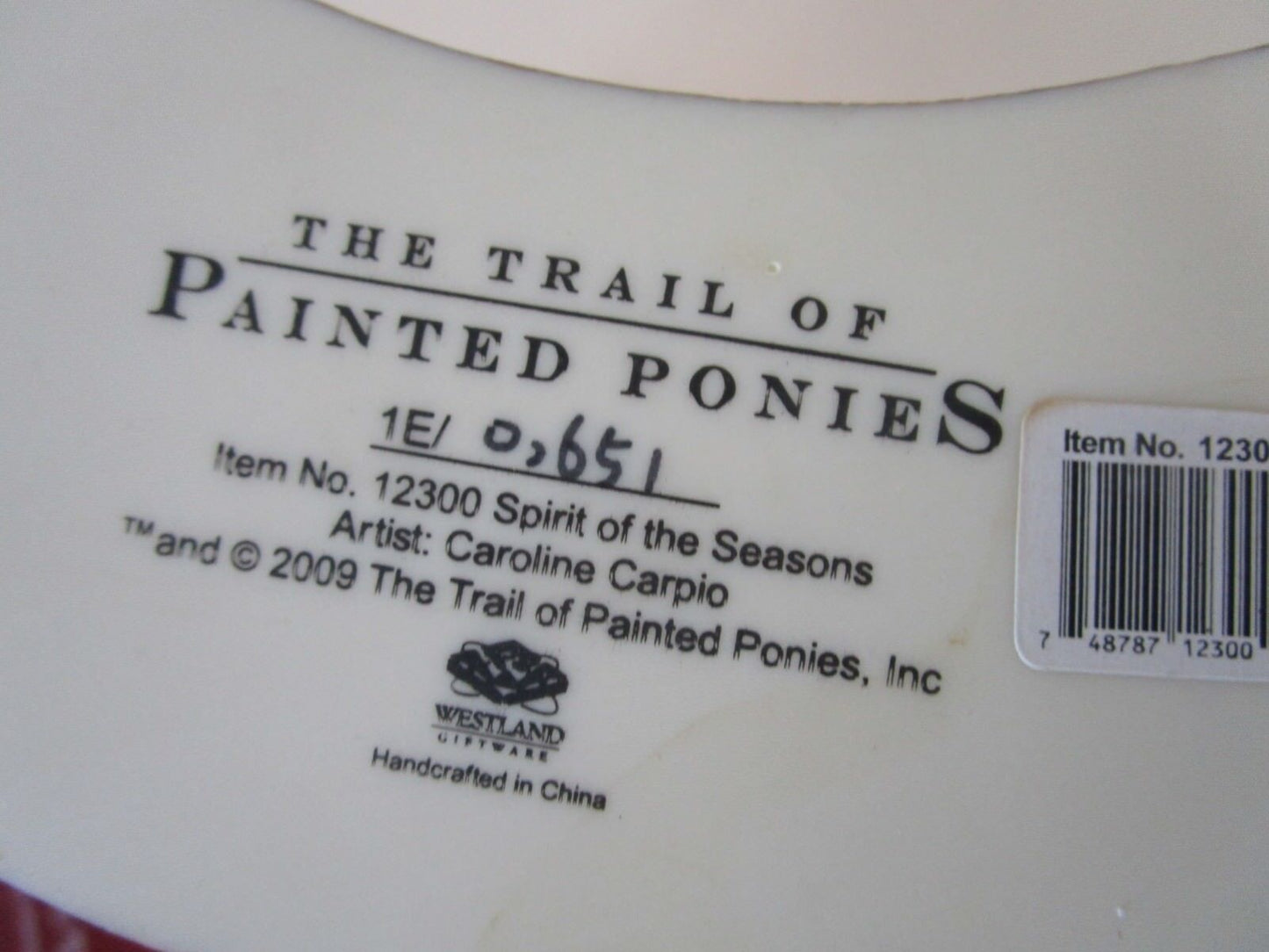 THE TRAIL OF PAINTED PONIES "SPIRIT OF SEASONS" BY CJ WELLS,HORSE FIGURINE NIB o