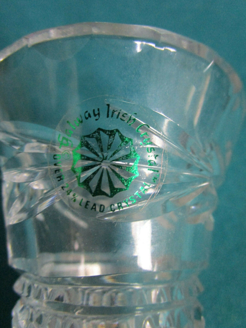 Crystal Cut Glass Candleholders Waterford Bowl Bell Galway Vase Pick One