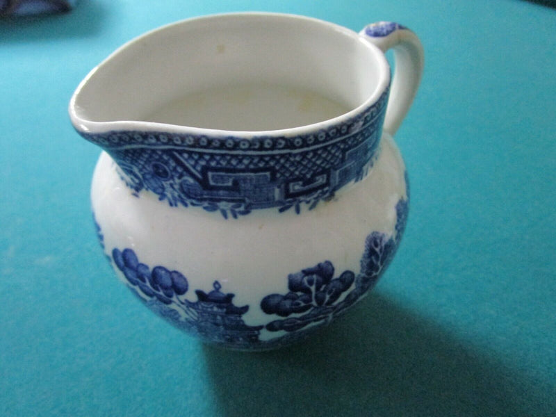 Creamer Adams & Sons Staffordshire Blue Transferware Antique Rare [60C]