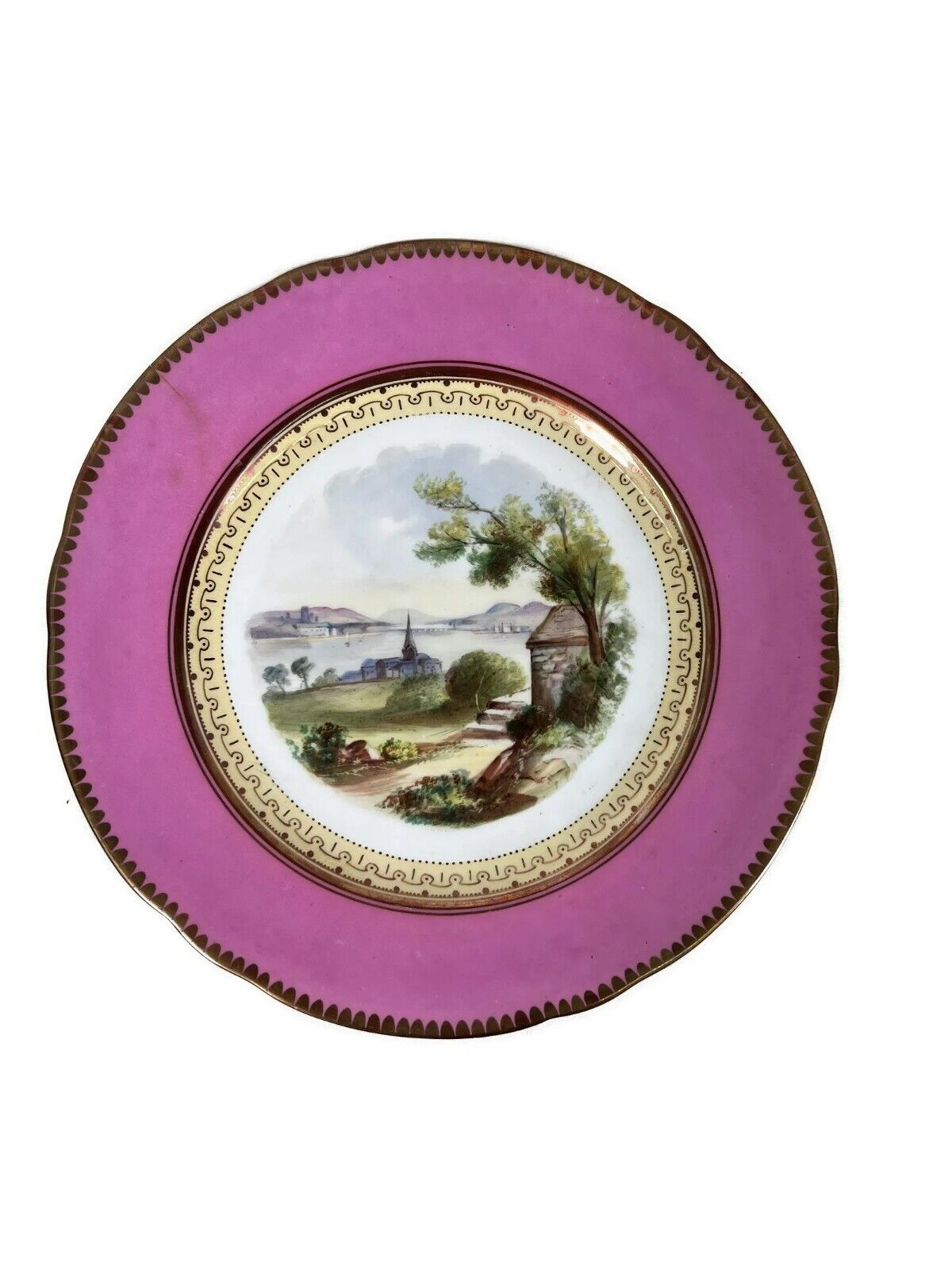 19th Century Copeland Cabinet Plate Set