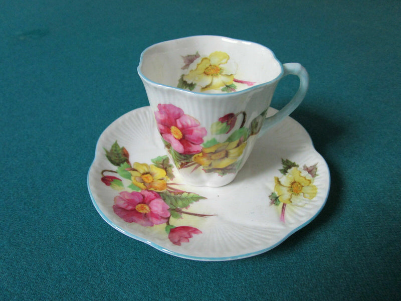 Shelley Trio Cup Saucer Regency 3 Pcs- Begonia 2 Pcs- Roses 2 Pcs -Chintz Pick1