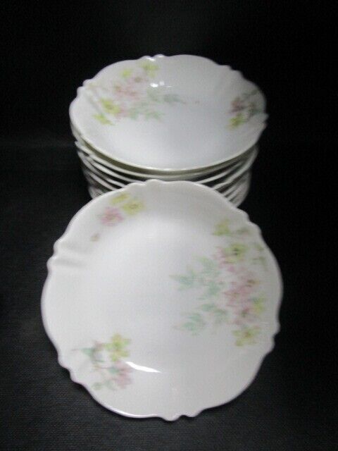 Theodore Haviland Limoges 10 fruit bowls, 5" [80L]