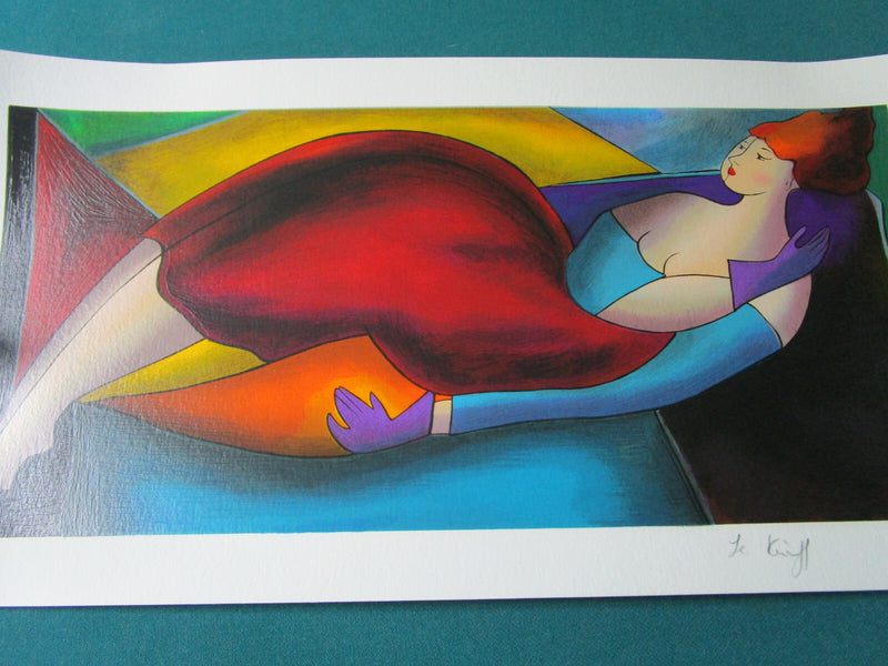 Linda Le Kinff, GRAND ORCHESTRA /SANDRINA COUPLE SERIOLITHOGRAPH SIGNED PICK ONE