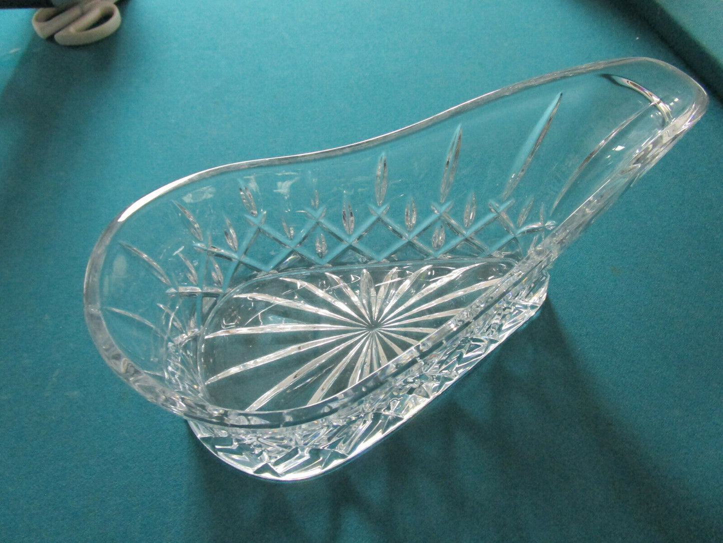 Wine Bottle Caddy/Centerpiece Lady Anne by Gorham Crystal original