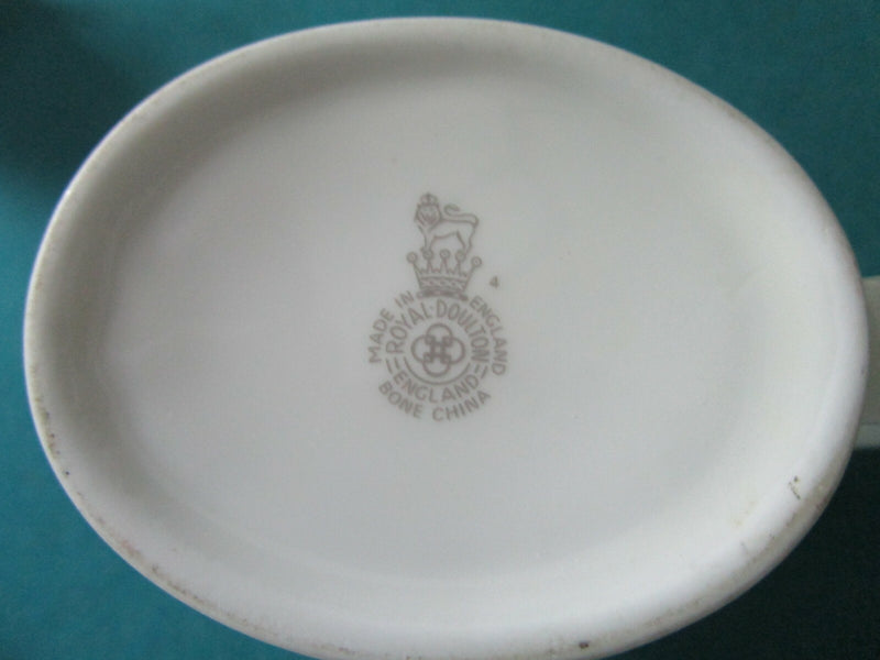 Lot Of 6 Ceramic Pieces Royal Doulton Royal Albert Creamer Mustard Pot Etc