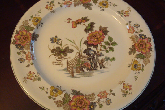 Wedgwood EASTERN FLOWERS TKD 426 Round Platter