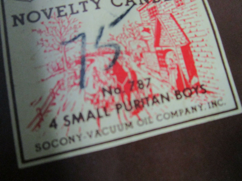 Vintage Candles Tavern Novelty Candles  Puritan Boys And Girls, Santa^^