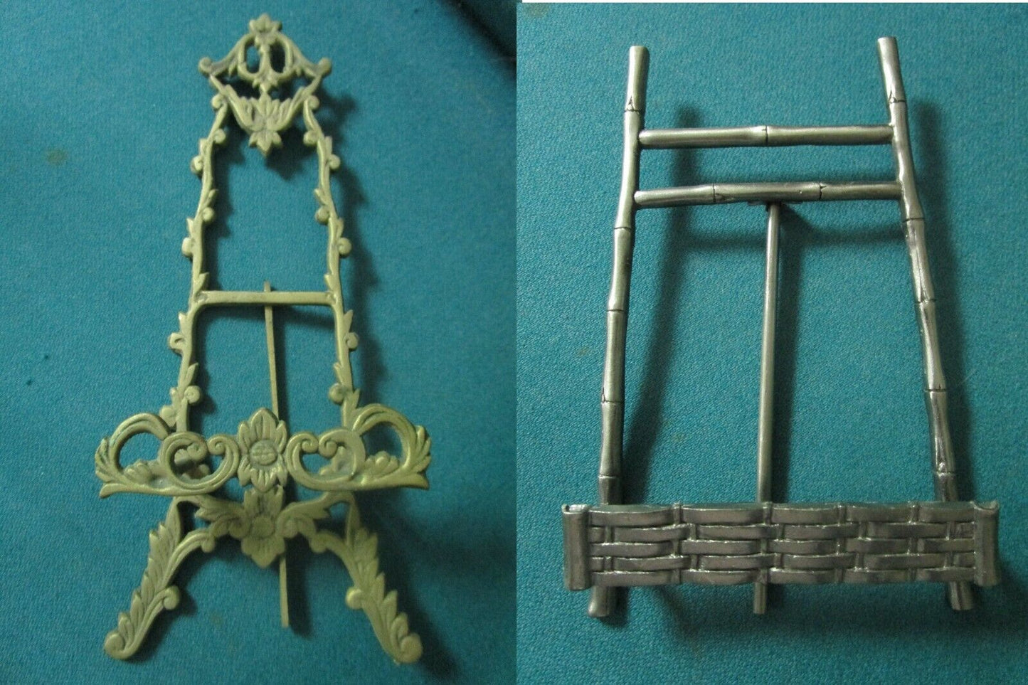 VINTAGE EASEL PICTURE PLATE STAND PICK 1