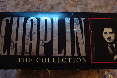 Chaplin collection VHS 10 tapes, 36 movies