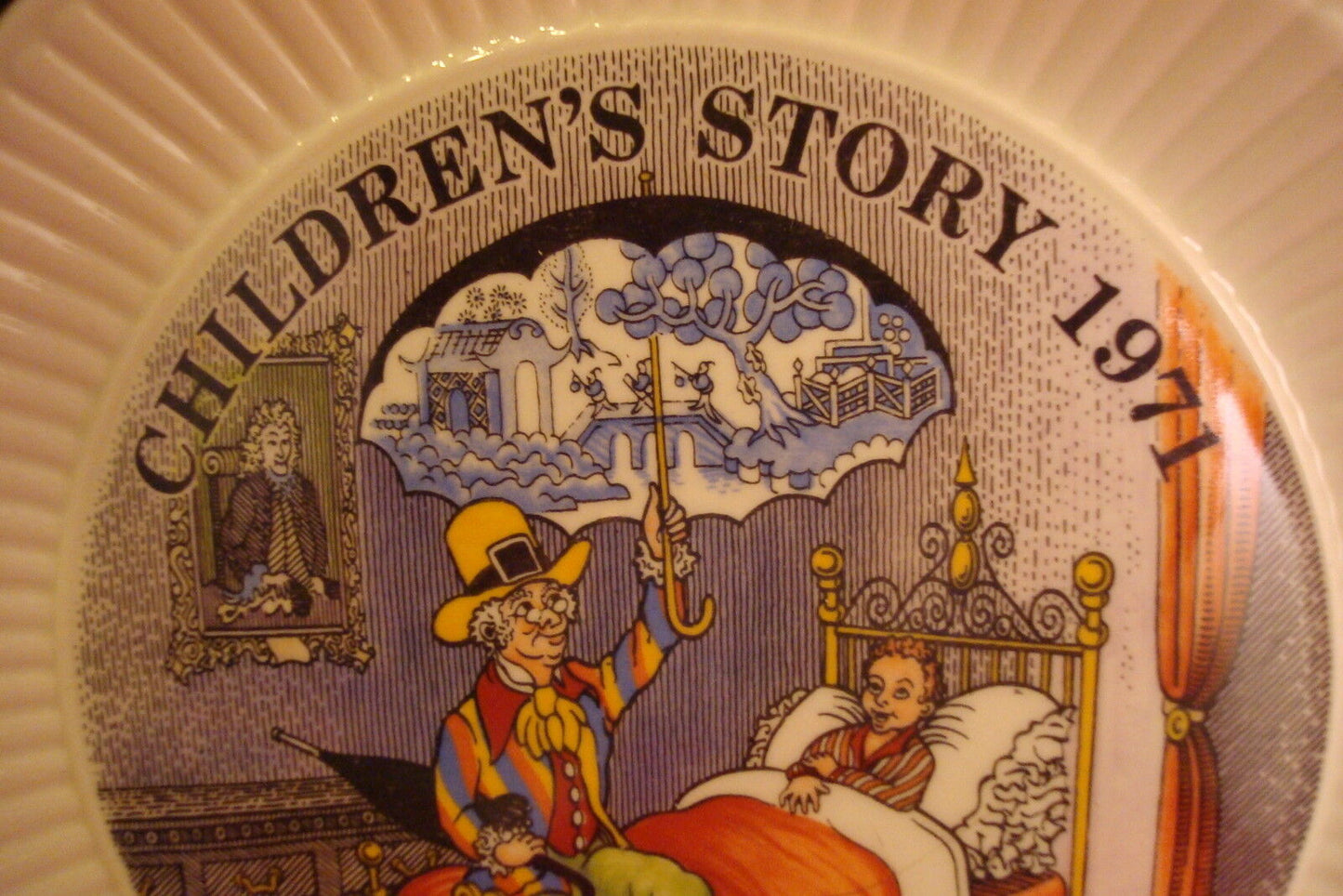 Wedgwood, Children's Stories plate, 1971, "The Sandman", NIB [am14]]