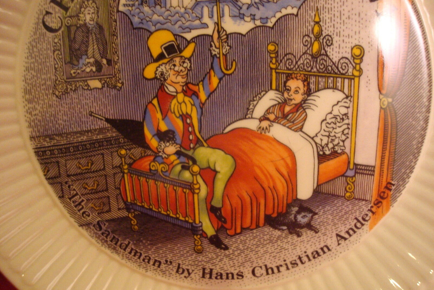 Wedgwood, Children's Stories plate, 1971, "The Sandman", NIB [am14]]