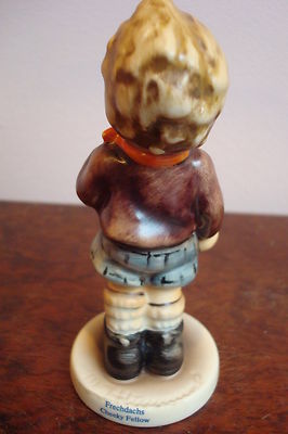 Hummel Figurine "Cheeky Fellow" 4 " TM7, NIB With Certificates