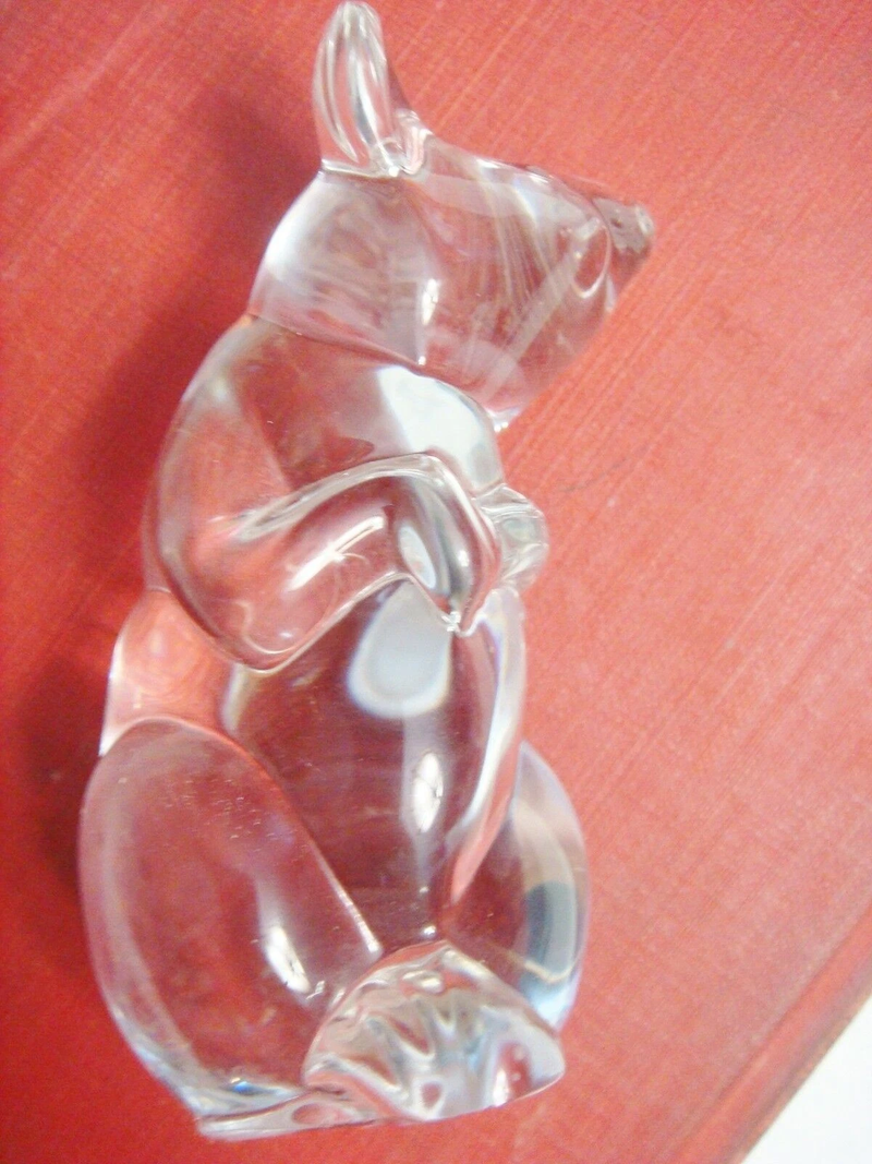 Daum France mouse, 3" tall [a7]