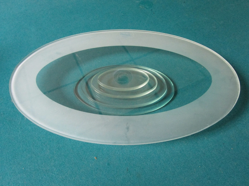 BADASH OVAL TRAY PEDESTAL 14 X 9X 1"  [*a4-RA5]