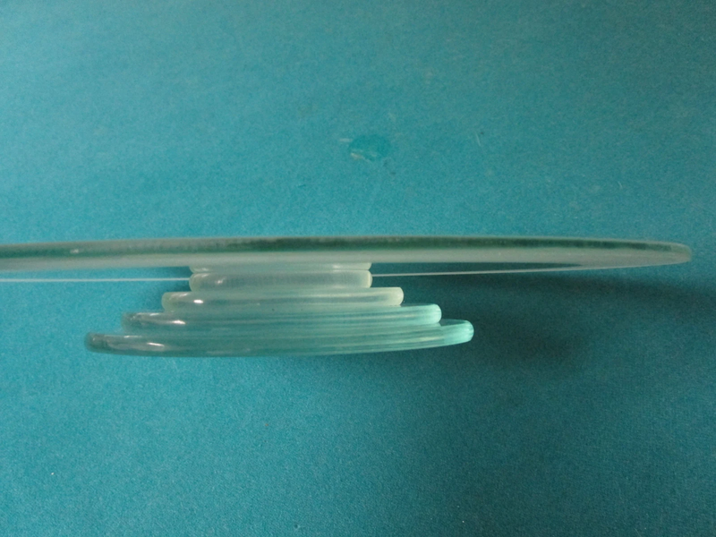 BADASH OVAL TRAY PEDESTAL 14 X 9X 1"  [*a4-RA5]