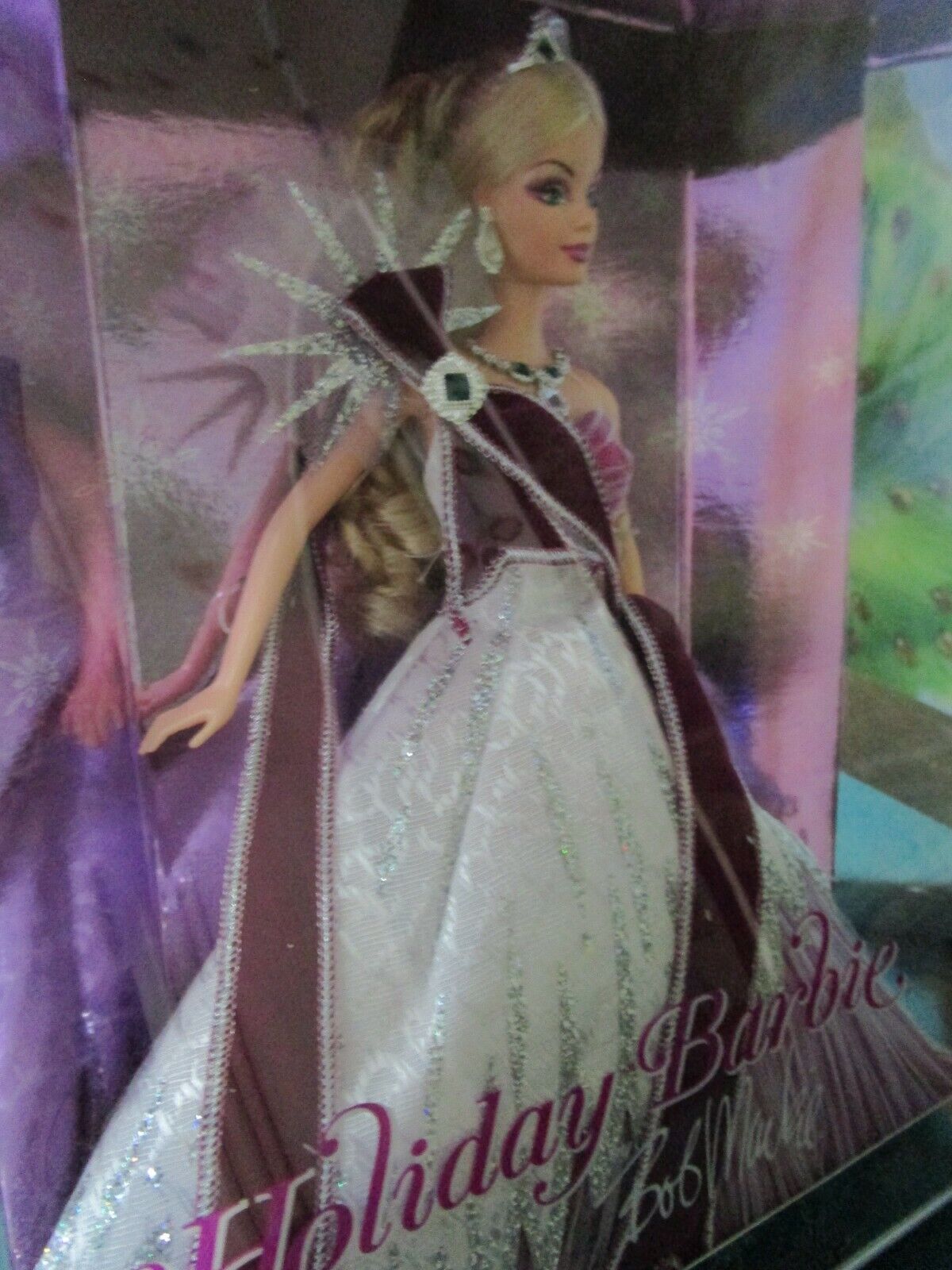 2005 HOLIDAY BARBIE BOB MACKIE ALL IN PURPLE  NEW