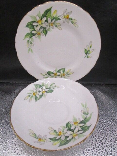 Tuscan Bridal Flowers England Trio cup saucer and plate [84]