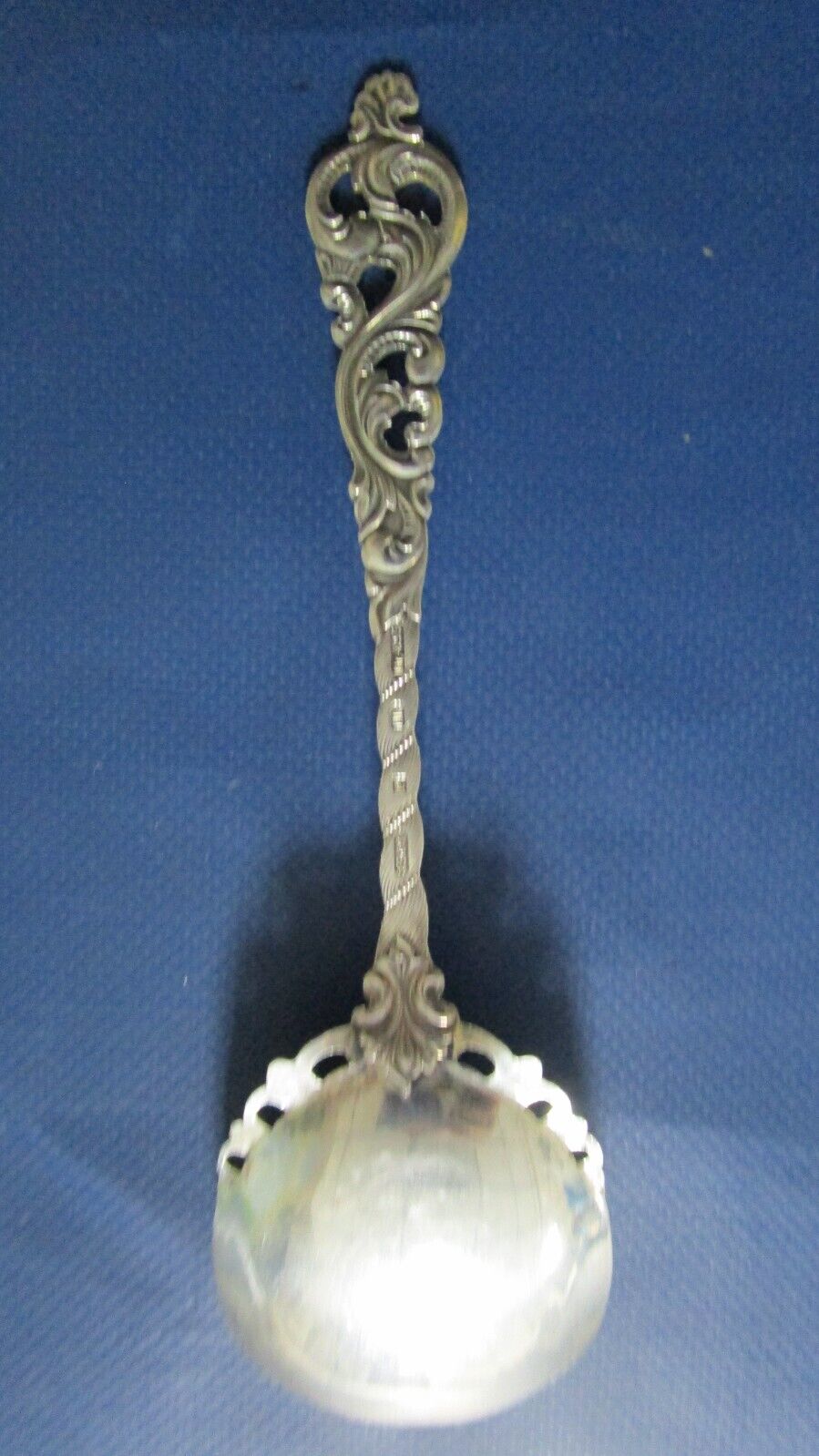 THREE SPOONS STERLING SILVER MAGNUS AASE / A&D BIRMINGHAM SILVERPLATE LOT OF 3