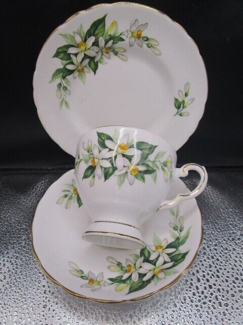 Tuscan Bridal Flowers England Trio cup saucer and plate [84]