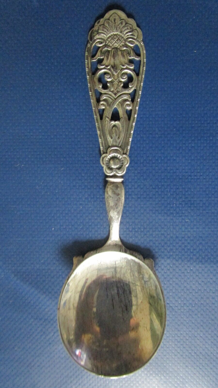 THREE SPOONS STERLING SILVER MAGNUS AASE / A&D BIRMINGHAM SILVERPLATE LOT OF 3