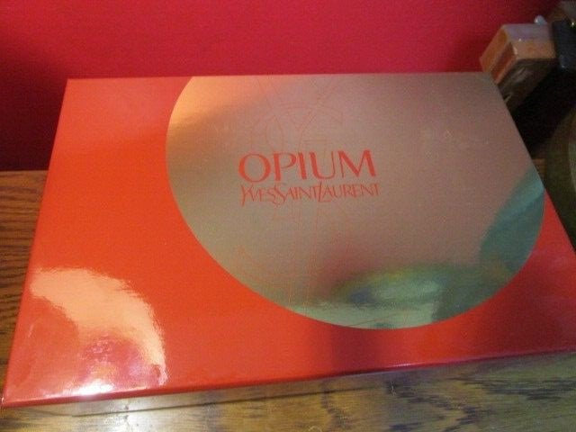 Yves St Laurent Opium perfume set 4 pcs new in box